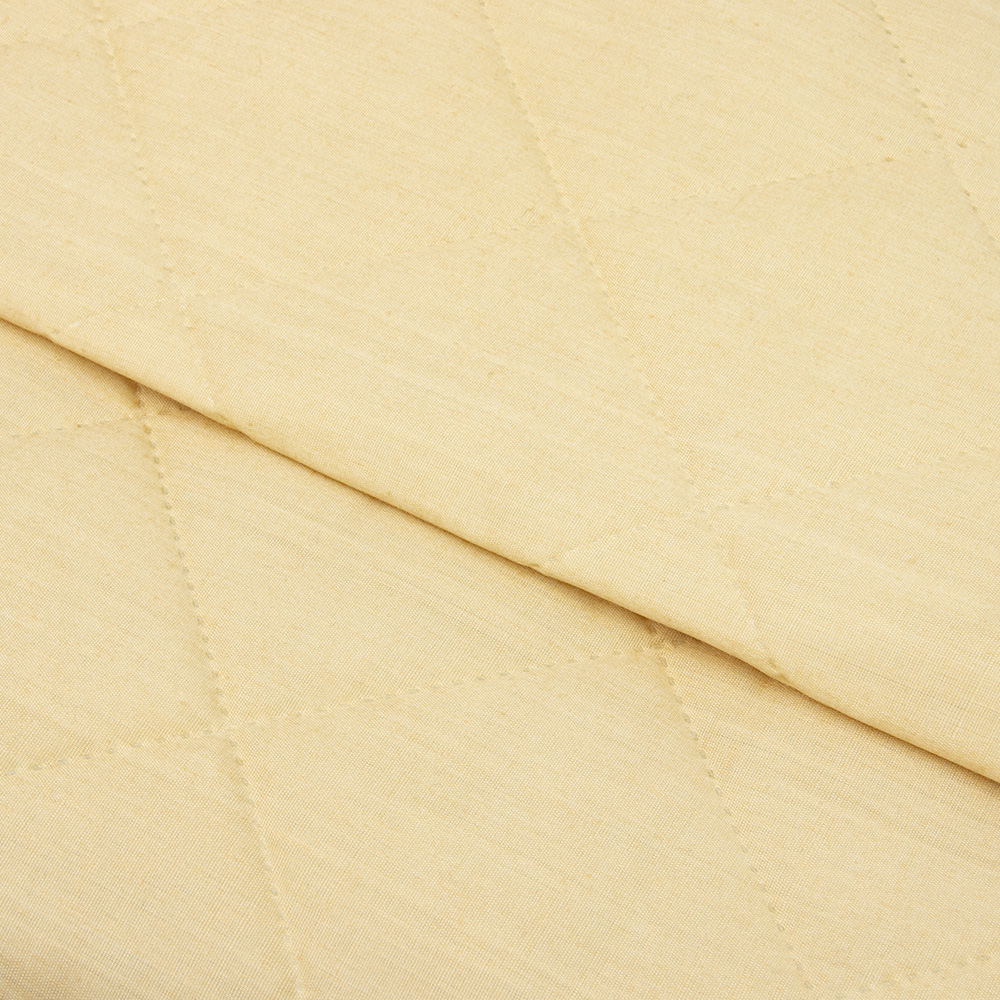 Термостежка из поликоттон "РОМБ 9х9" MirTex 601-Beige 2 бежевый (синт. 100г, ткань 115г) 220 см/30 м