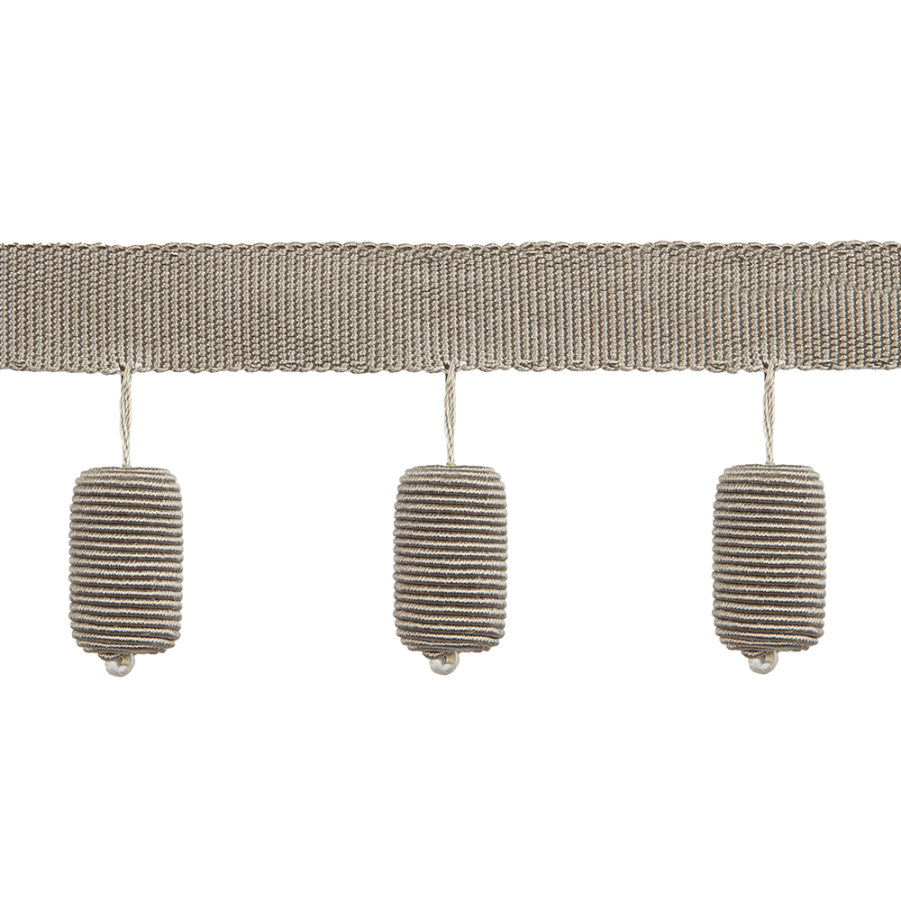 Бахрома "Reps Barrel" RA98 - GREY Mirtex серо-бежевый (d18/30мм) (6,5см/10 м)