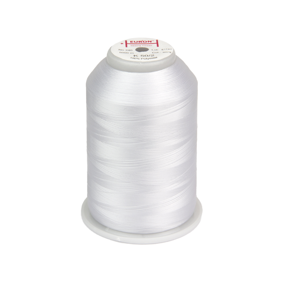 Комплексная нить 2219 (white) К 50/2 №240 5000 м