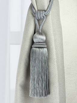 Кисть подхват для штор 1237F-2 Mirtex Premium серый (GREY)
