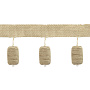 Бахрома "Reps Barrel" RA98 - BEIGE Mirtex бежевый (d18/30мм) (6,5см/10 м)