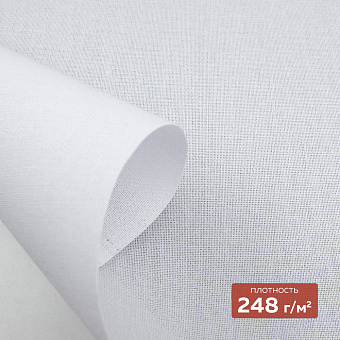 Дублерин жесткий DextraTex 3832 НF (248 г/кв.м, 100% пэ, клей LDPE) белый 150 см (91,44 м)