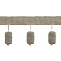Бахрома "Reps Barrel" RA98 - GREY Mirtex серо-бежевый (d18/30мм) (6,5см/10 м)