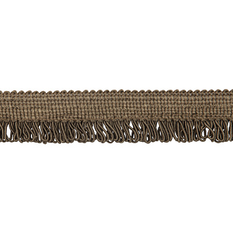 Кант с ресничками шторный "Букле" ER01-79-BEIGE MirTex темно-бежевый (3 см/12,5 м)